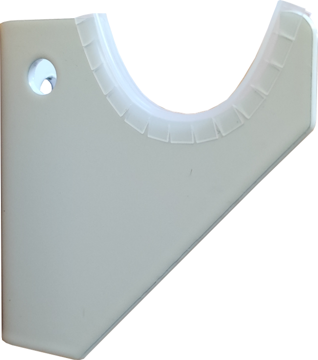 Badheizkörper Lerna Vertikal mit Mittelanschluss weiß