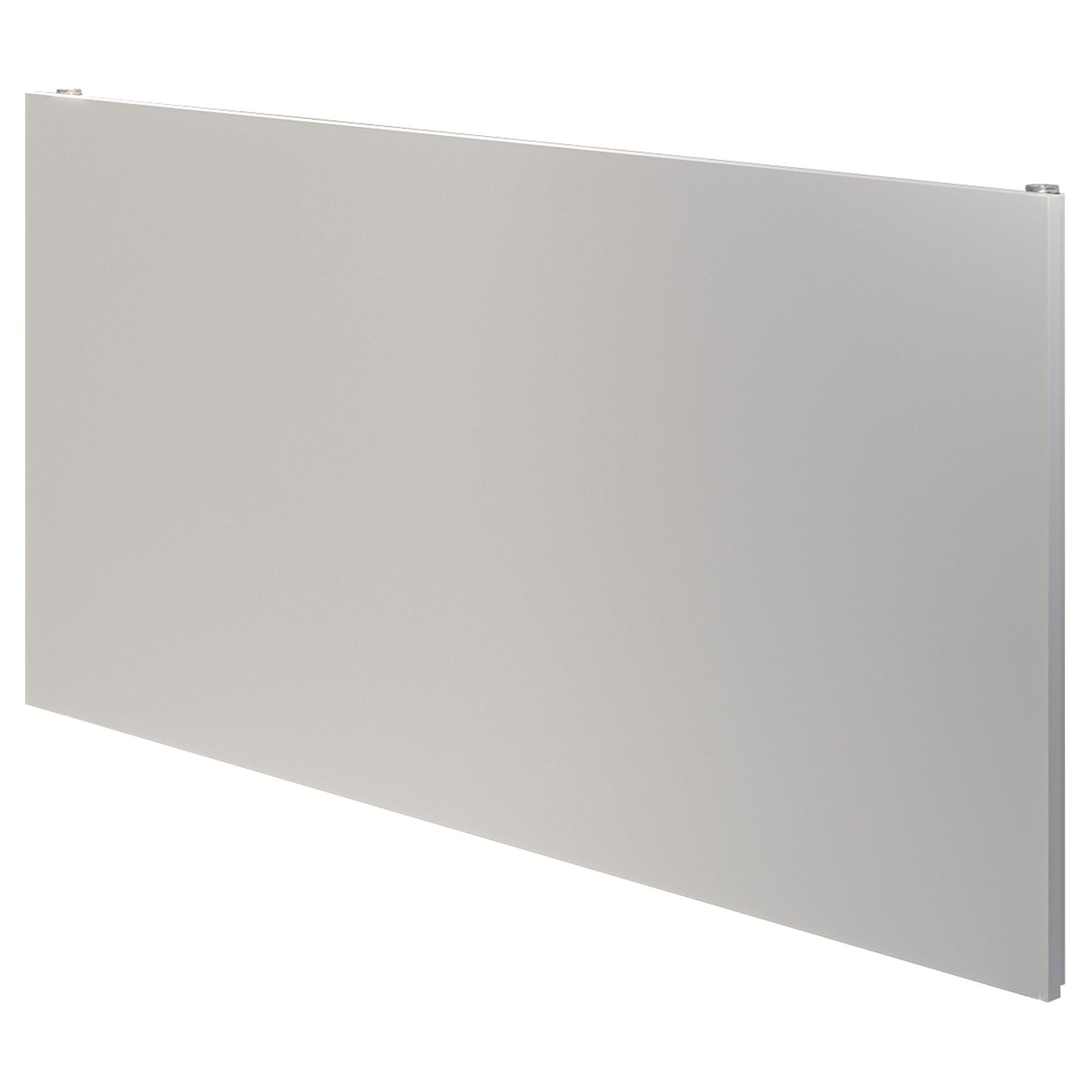 Badheizkörper Mira Plus Horizontal mit Seitenanschluss weiß - badheizkoerper.net