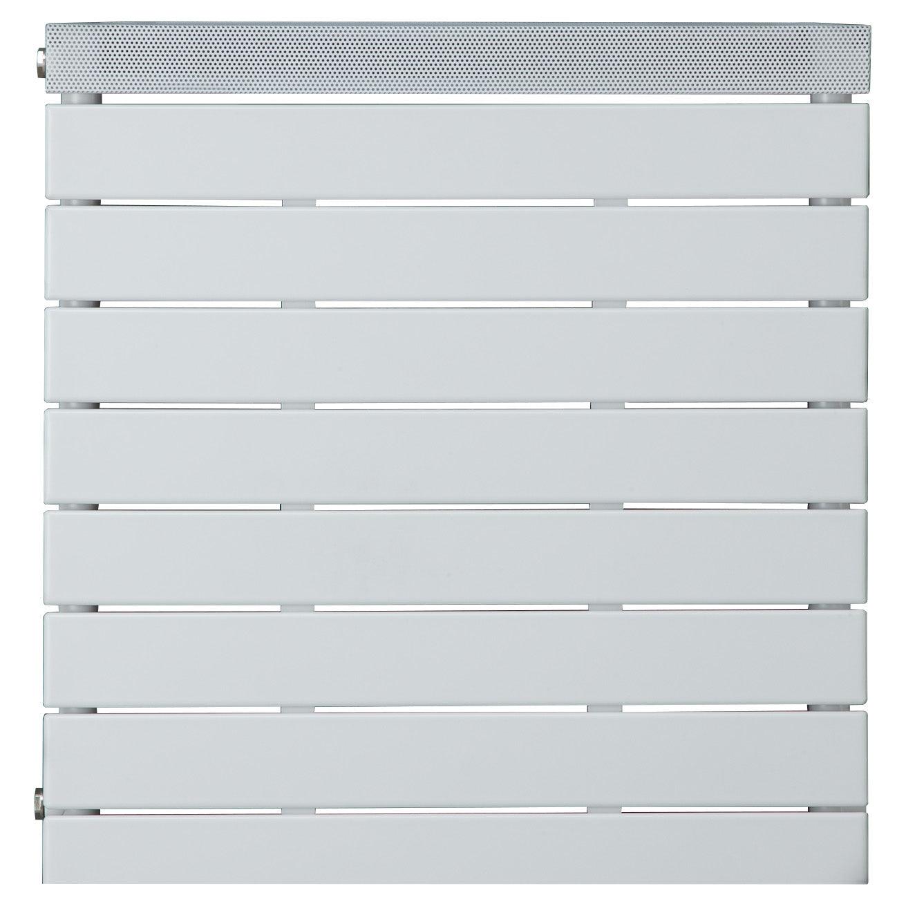 Badheizkörper Menkar mit Seitenanschluss weiß - badheizkoerper.net