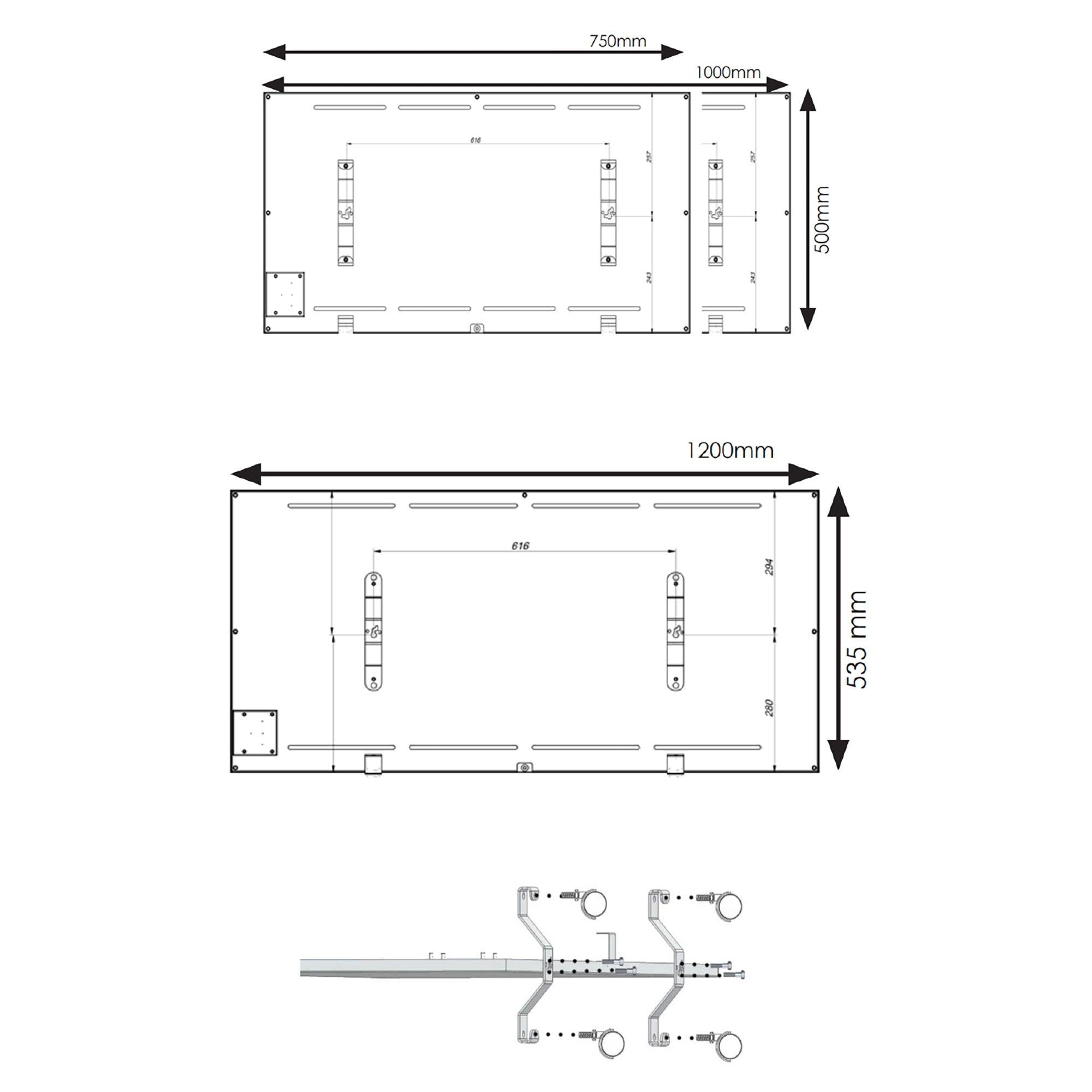 Infrarotheizkörper Miram für den mobilen Einsatz - badheizkoerper.net