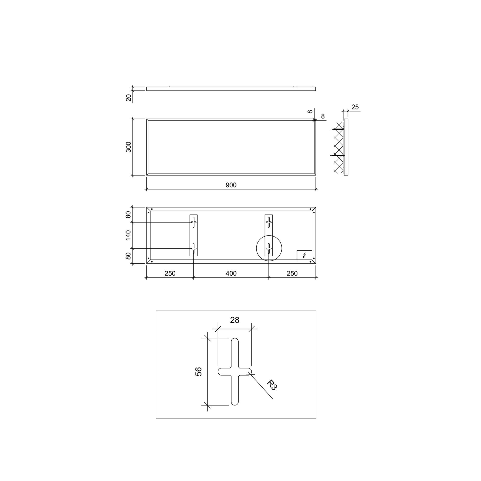 Infrarotheizkörper Alkor aus Aluminium - badheizkoerper.net
