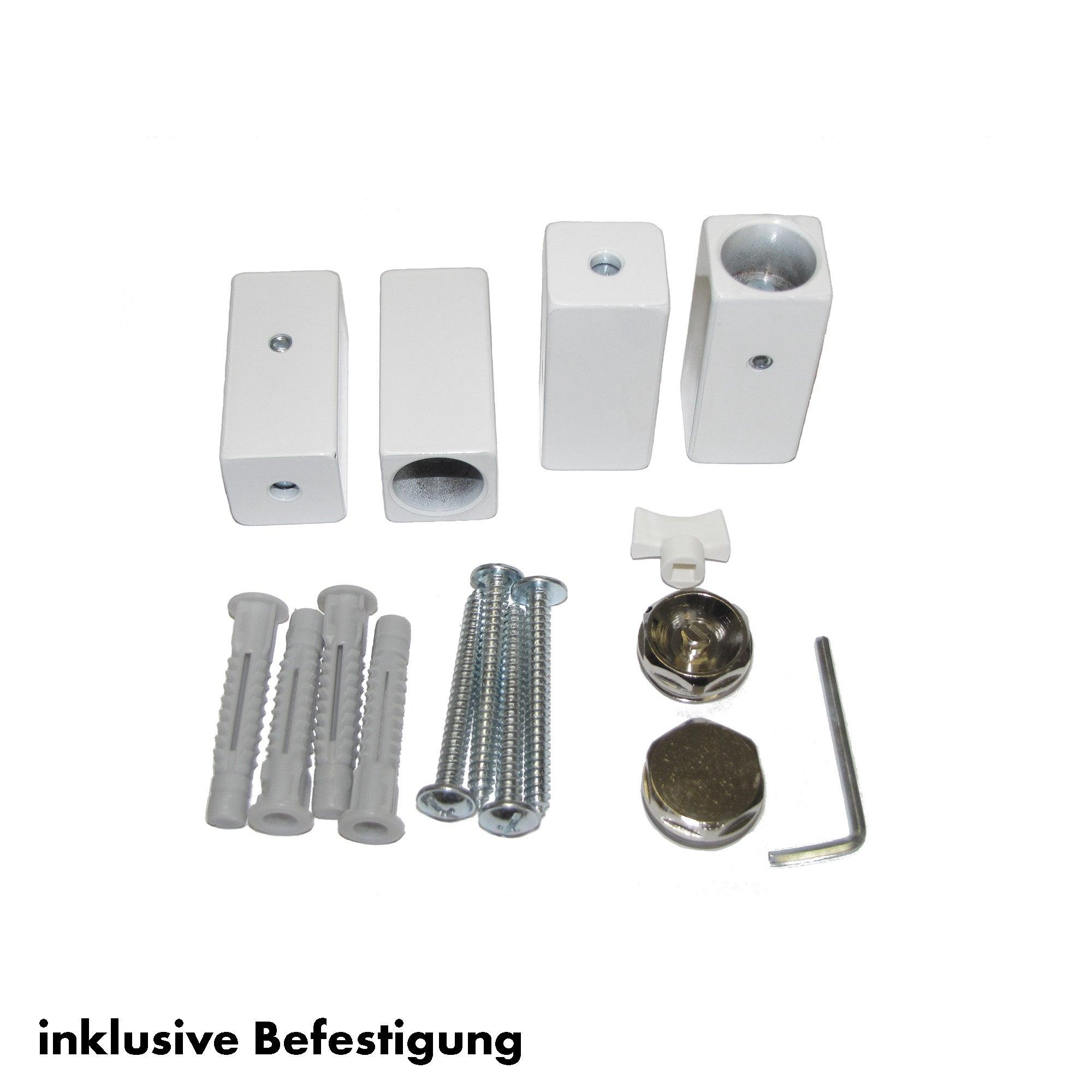 Badheizkörper Aquarius mit Seitenanschluss - badheizkoerper.net