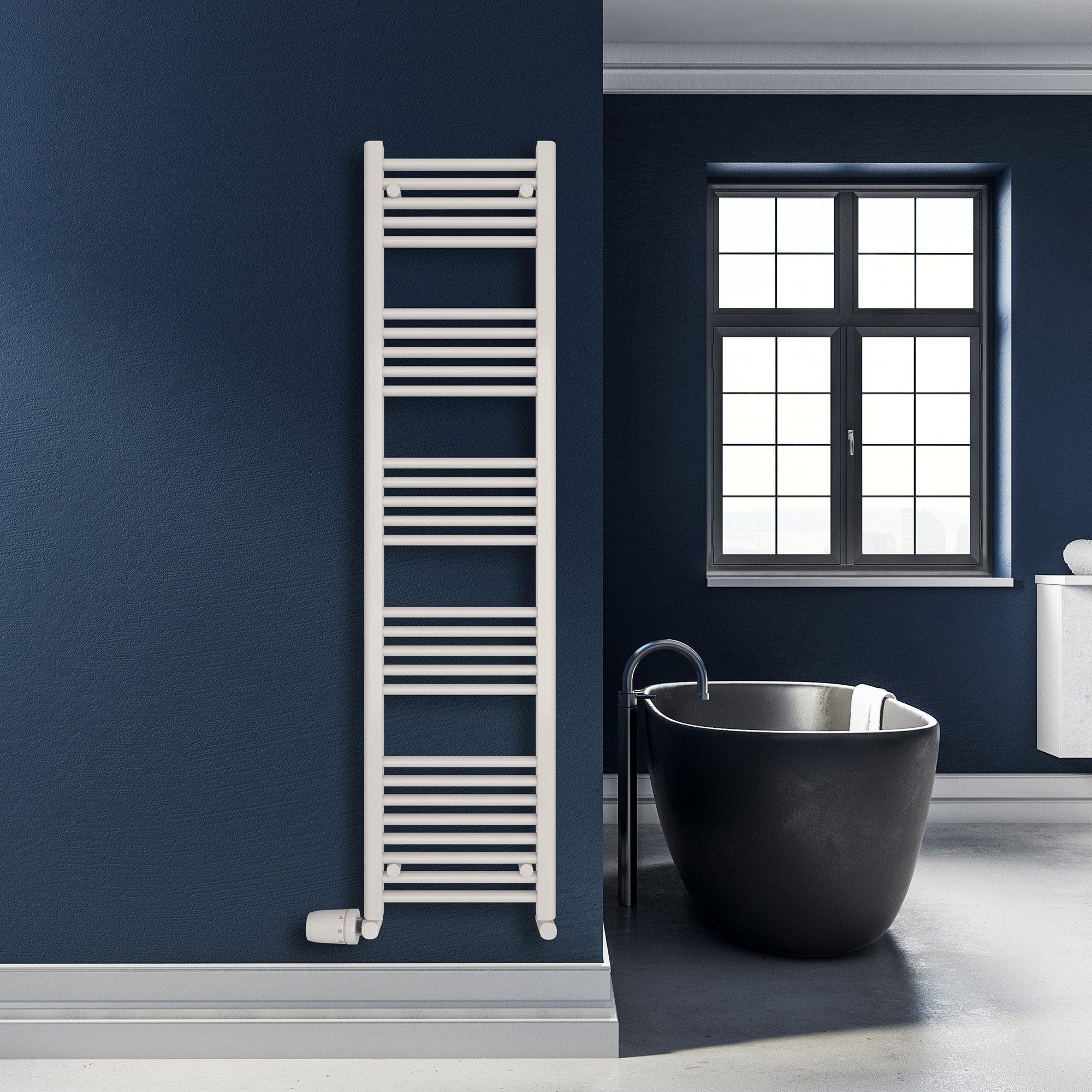 Badheizkörper Leo mit Seitenanschluss - badheizkoerper.net