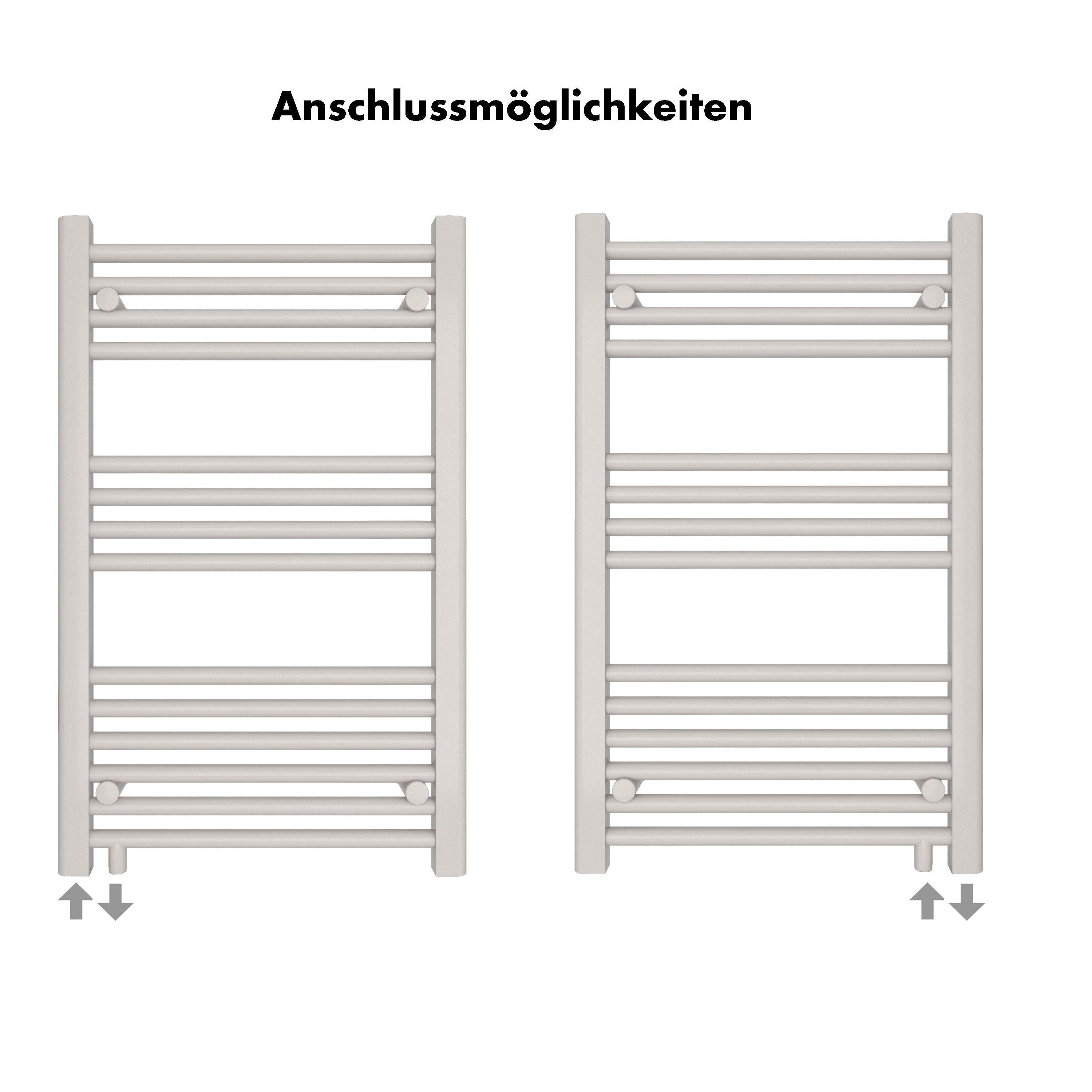 Badheizkörper Pegasus mit Seitenanschluss - badheizkoerper.net