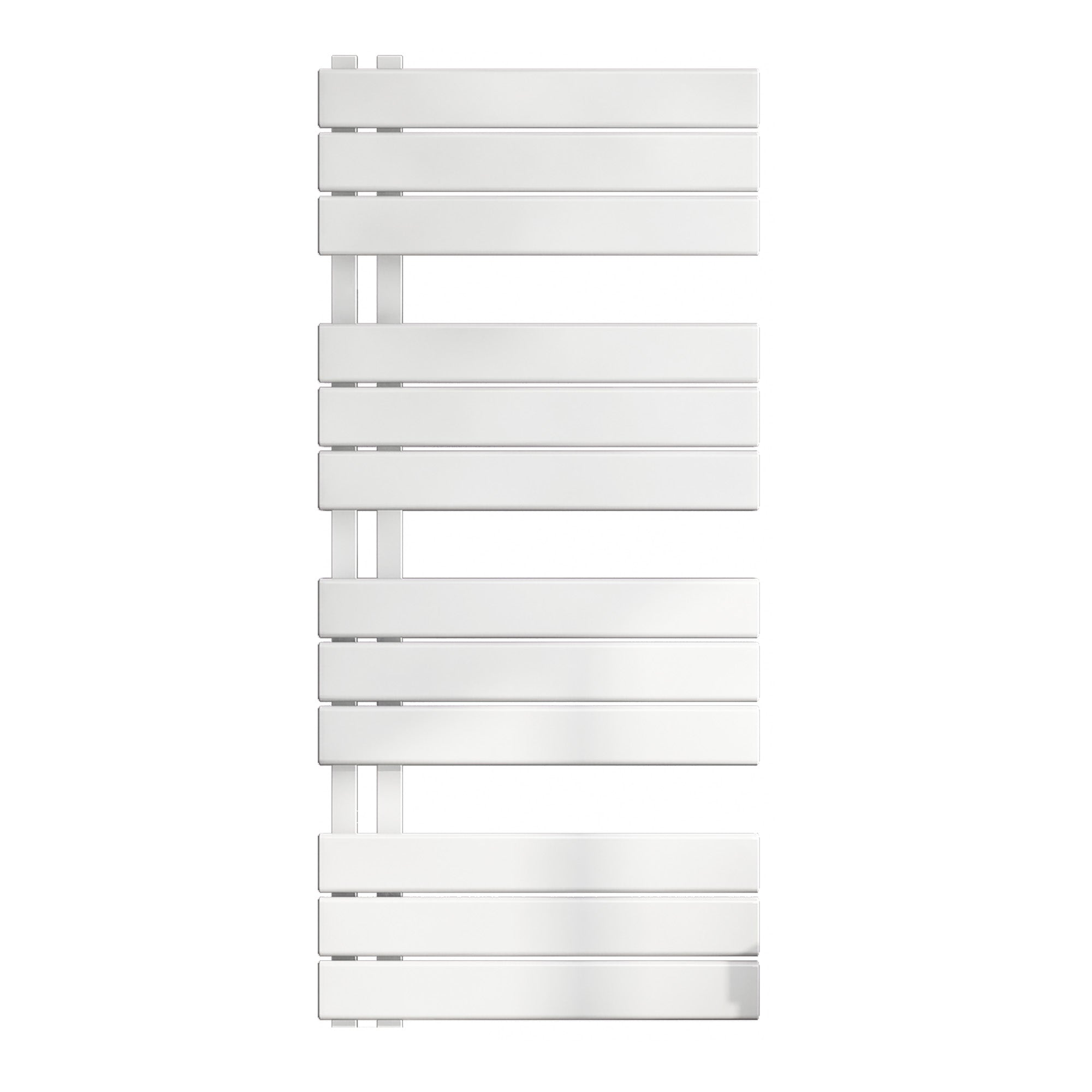 Badheizkörper Aquarius mit Seitenanschluss weiß matt - badheizkoerper.net