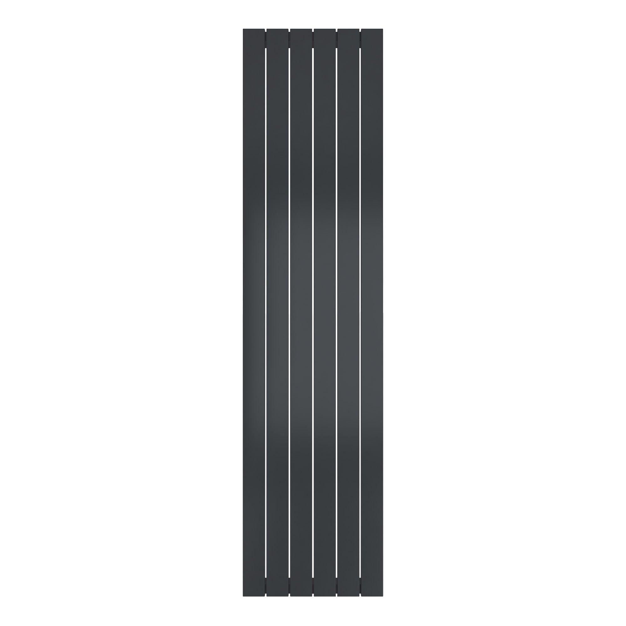 Badheizkörper Terius mit Mittelanschluss anthrazit matt - badheizkoerper.net